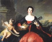 Jean Marc Nattier Anne de Bourbon oil on canvas